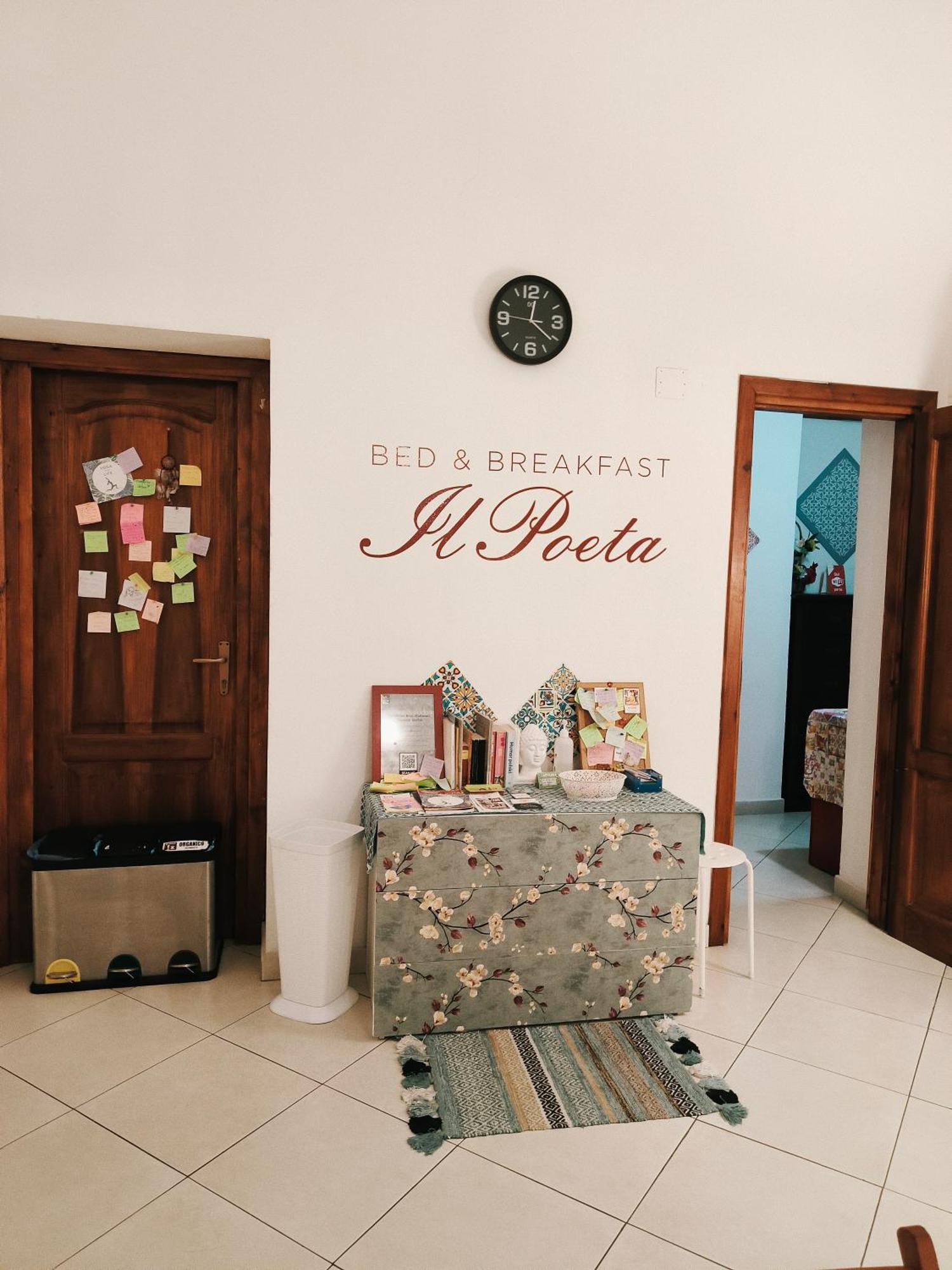 B&B Il Poeta Палермо Екстериор снимка